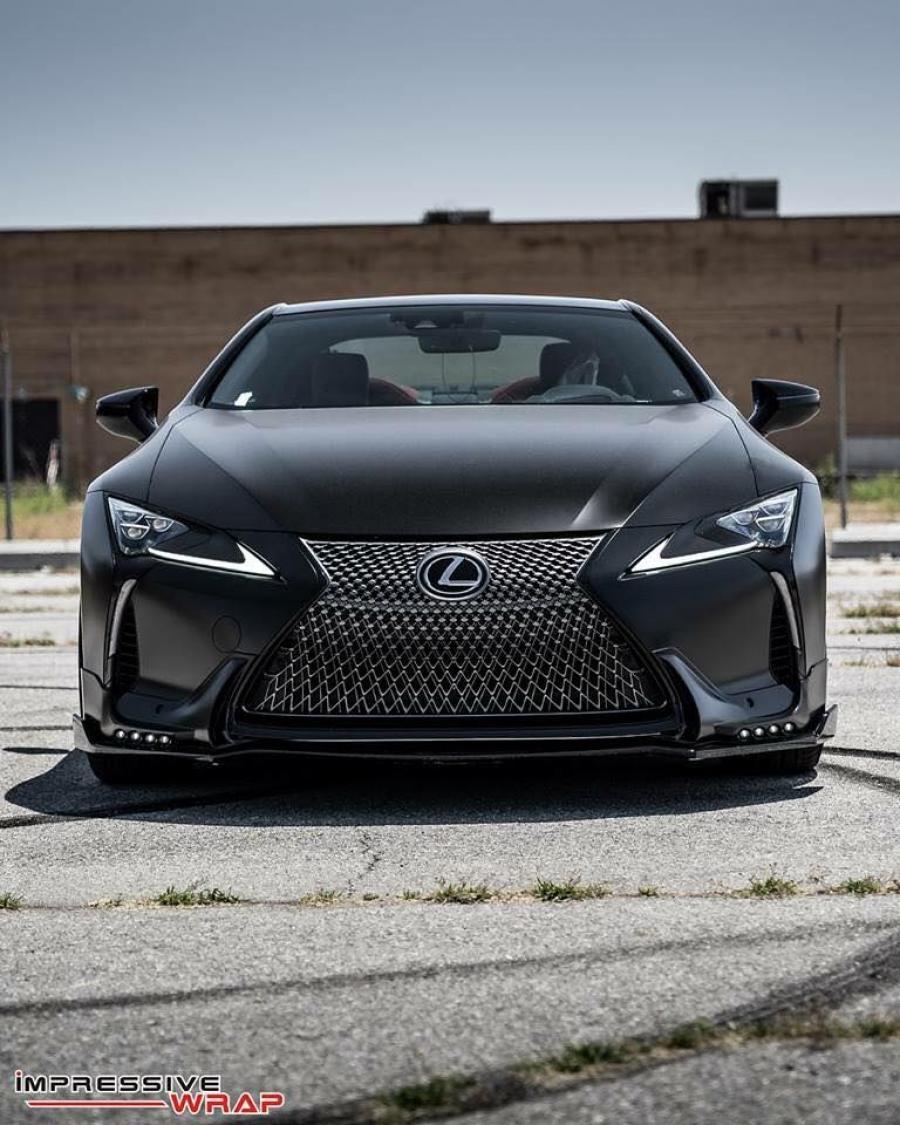  Lexus RC500 Satin Black by Impressive Wrap 2018 года  (фото 5 из 5)